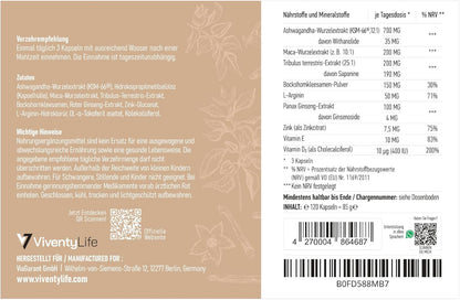Ashwagandha KSM-66® Komplex 120 Kapseln