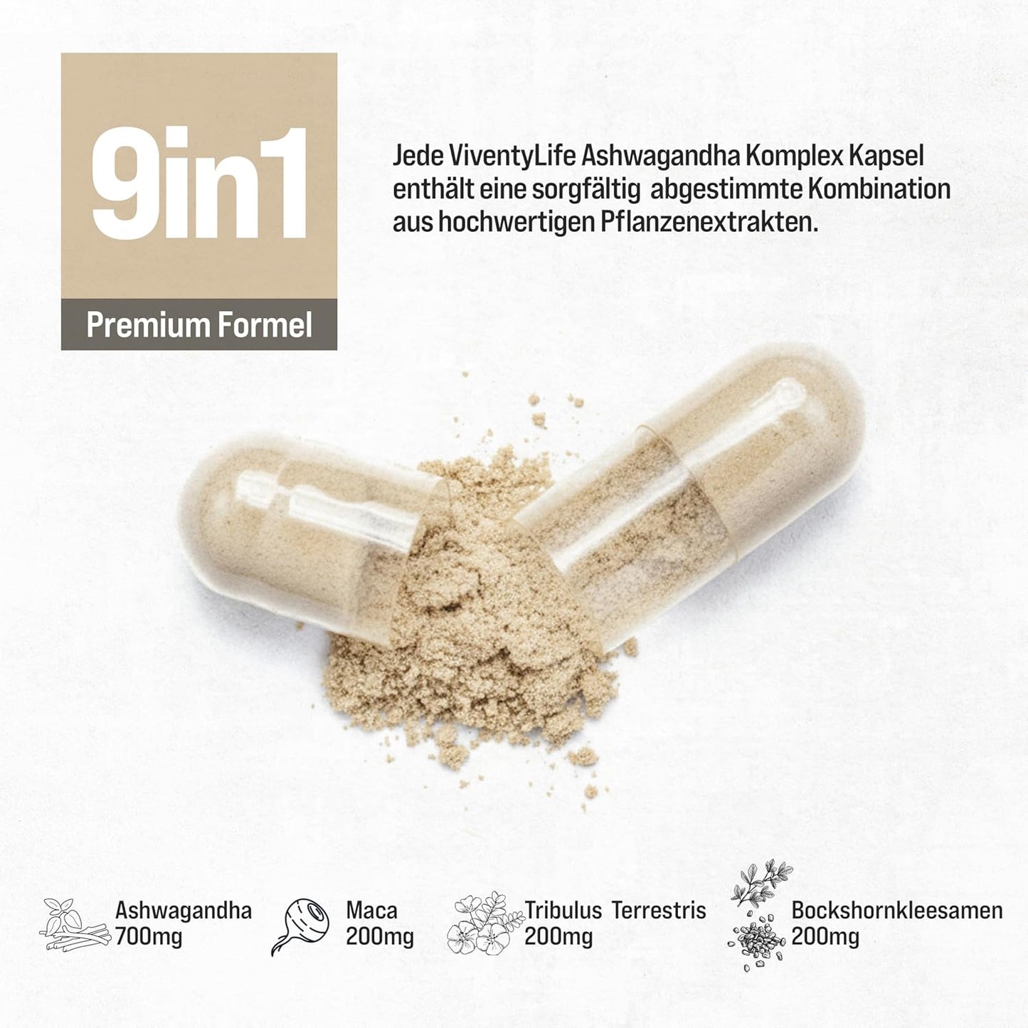 Ashwagandha KSM-66® Komplex 120 Kapseln