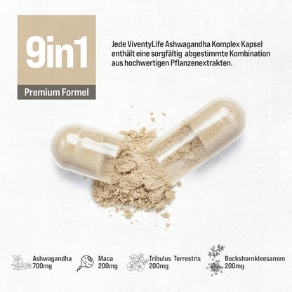 Ashwagandha KSM-66® Komplex 120 Kapseln