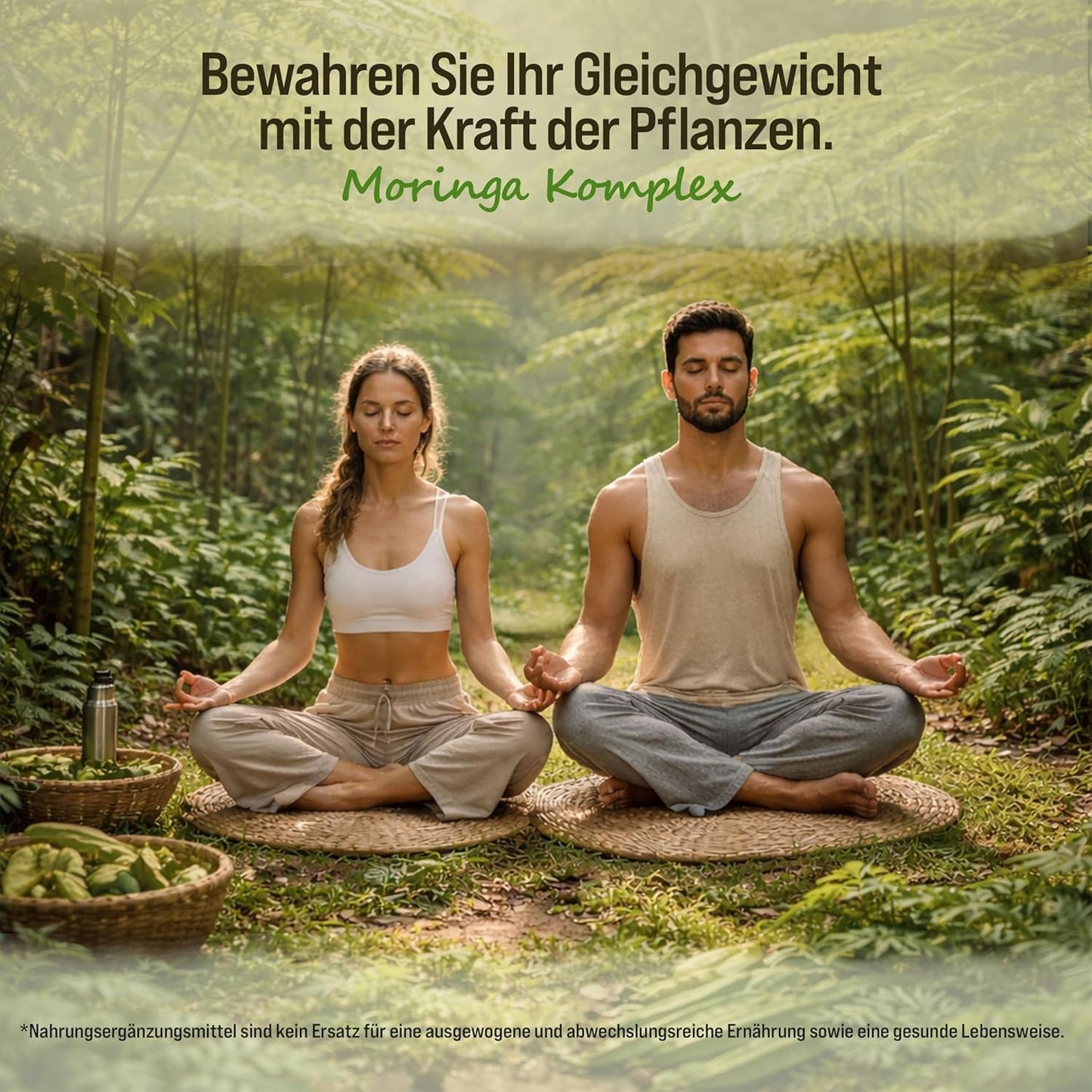 1500mg Moringa Komplex - 180 Vegan Kapseln